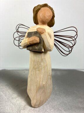 Willow Tree Angel of Learning 1999 Susan Lordi DEMDACO Teacher Student Gift 5" F